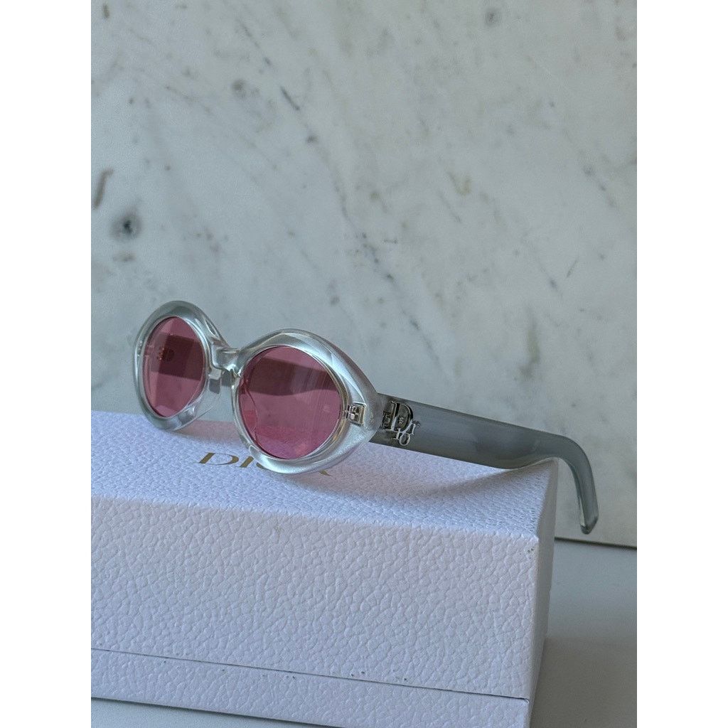 Dior NEW Dior LuckyDior R1I x ERD Sunglasses in Metallic Silver Size ONE SIZE - 6 Thumbnail