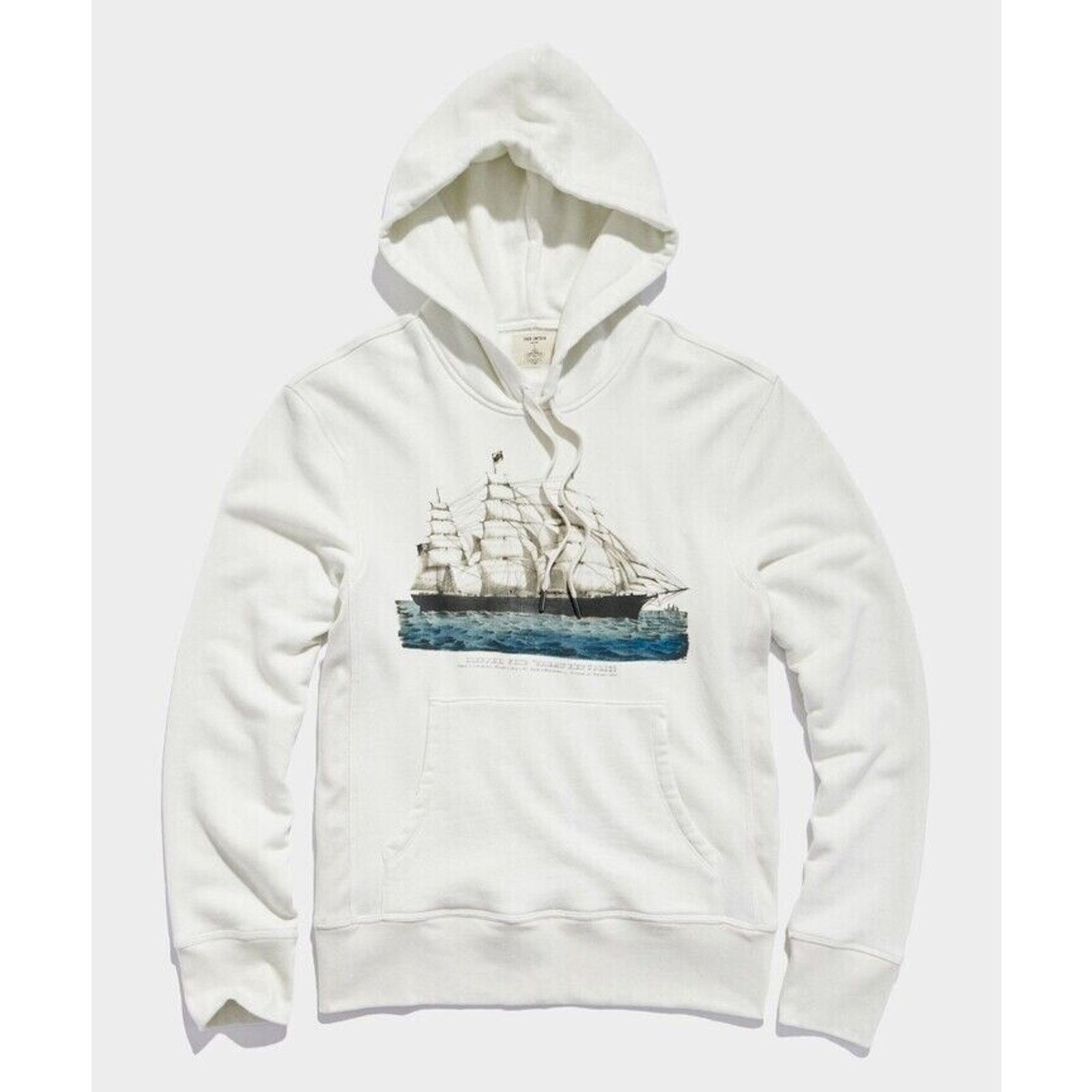 Todd Snyder Todd Snyder x John Derian Clipper Ship Graphic Hoodie Size US XL / EU 56 / 4 - 1 Thumbnail