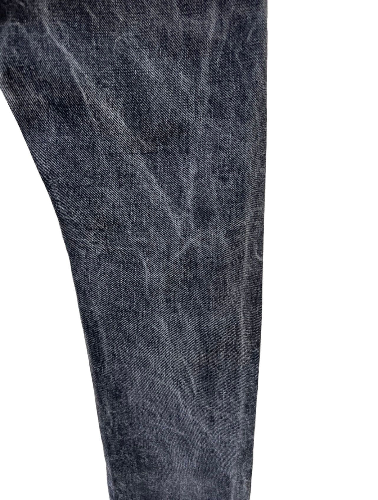 MATiAS MATIAS Los Angeles Fade Black Waxed Denim Selvedge Jeans Size US 32 / EU 48 - 21 Thumbnail