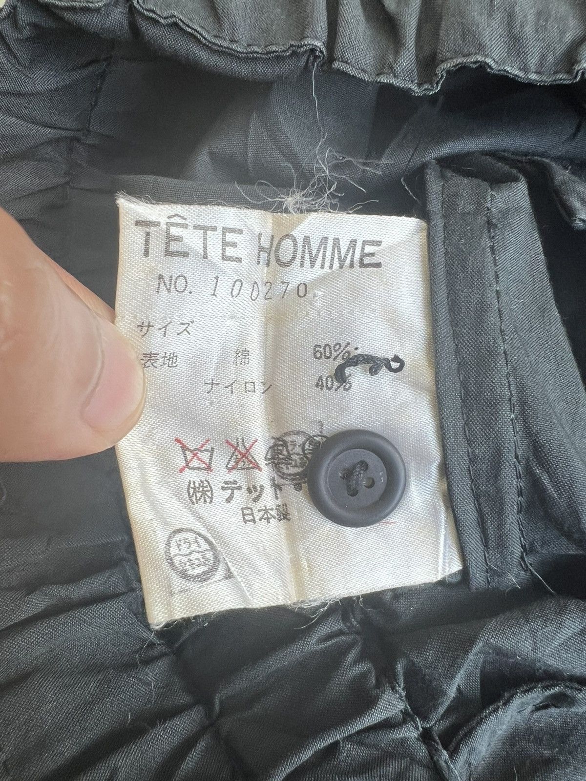 Final Home Vtg 80s Katoh Kazutaka Archive Runway Staff Gabardine Bomber Size US M / EU 48-50 / 2 - 13 Thumbnail