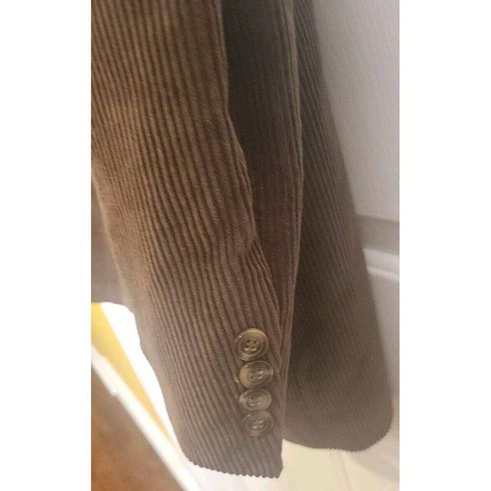 Other Mens Corduroy Statement Brown Blazer EUC 46 Academia Size 46R - 5 Thumbnail