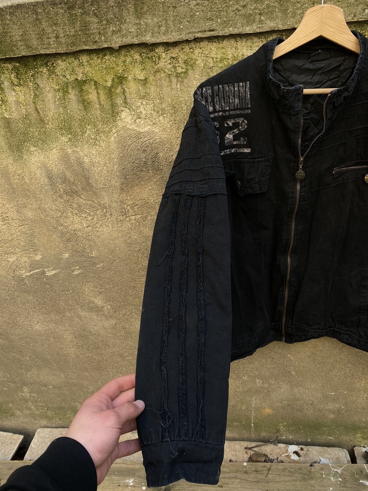 Dolce & Gabbana × Vintage Vintage Dolce & Gabbana D&G Embroidered Logo Denim Jacket Size US L / EU 52-54 / 3 - 8 Thumbnail