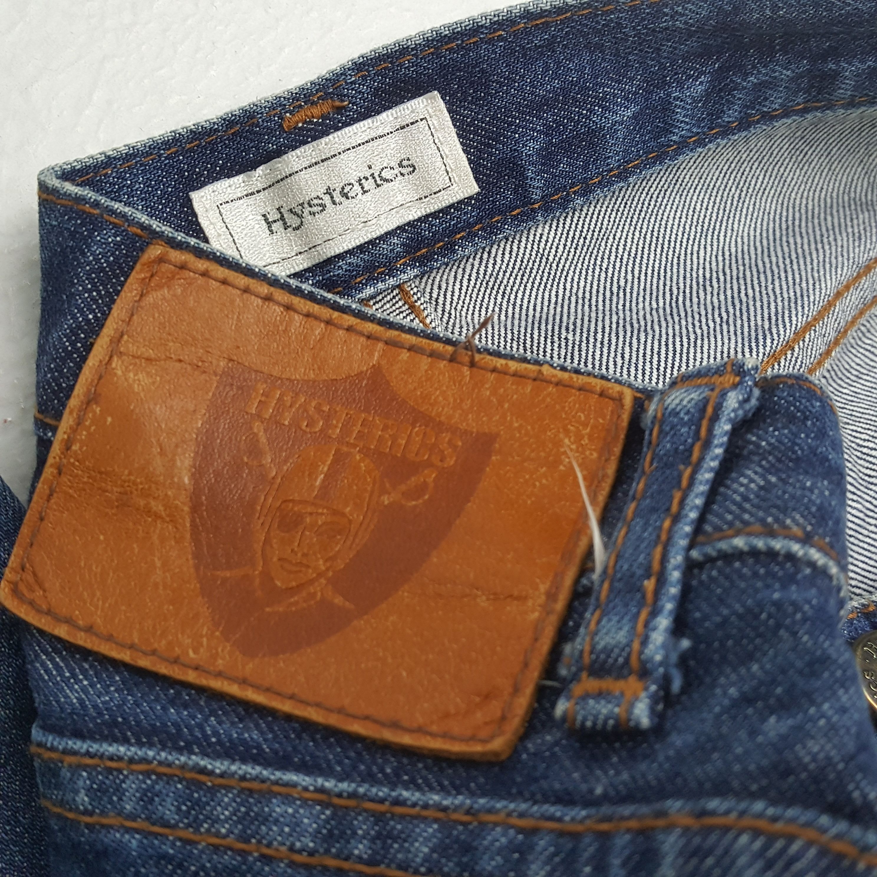 Hysteric Glamour × Japanese Brand × Vintage HYSTERIC GLAMOUR Japanese Brand Custom Art Jeans Size US 27 - 14 Thumbnail