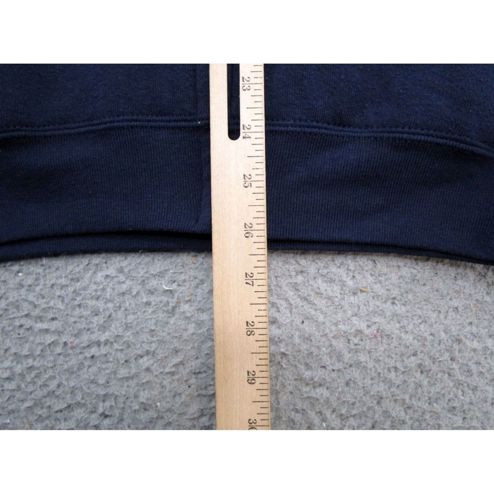 Tultex VINTAGE Wisconsin Badgers Tultex Full Zip Hoodie Mens M Blue 90s Sports Hooded Winter Fall Men Size US M / EU 48-50 / 2 - 6 Thumbnail
