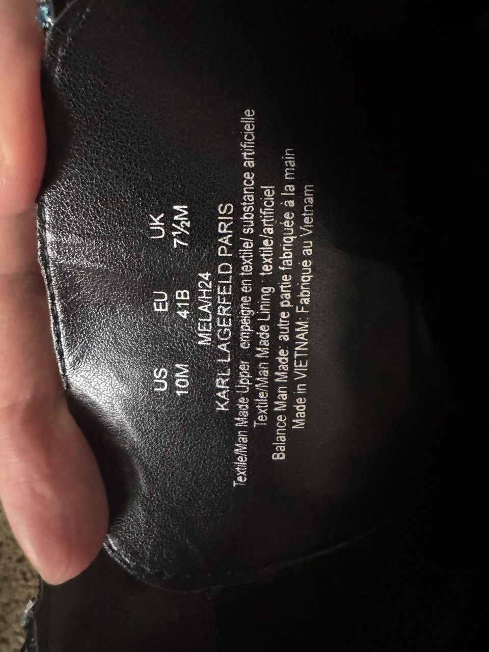 Karl Lagerfeld Karl Lagerfeld boots Size 10 Size US 10 / IT 40 - 7 Thumbnail