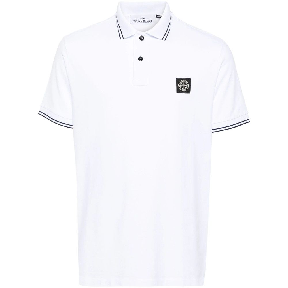 Stone Island Stone Island WHITE Polo Shirts Size US XL / EU 56 / 4 - 1 Thumbnail