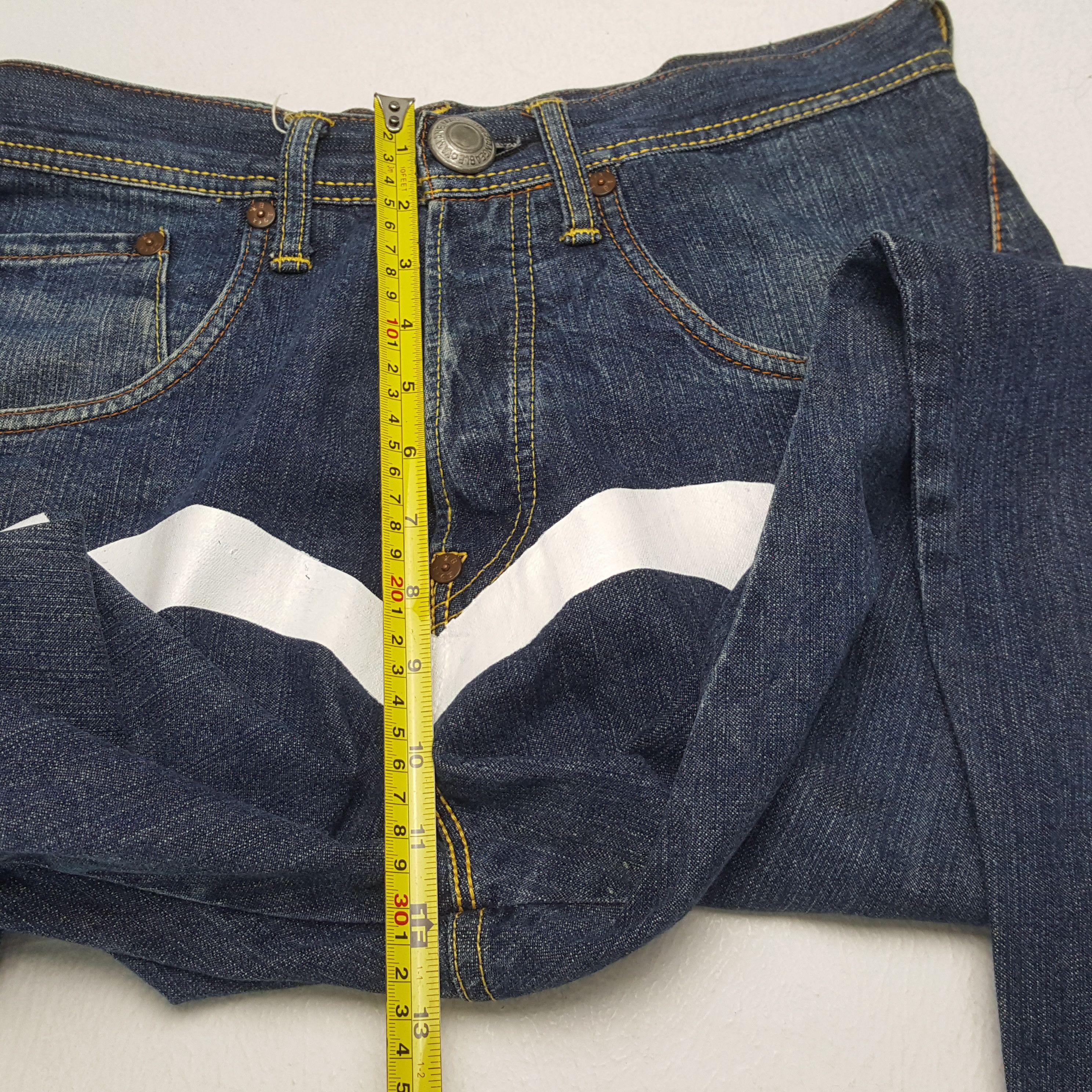 Japanese Brand × Vintage EVISU Japanese Brand Streetwear Custom Daicock Jeans Size US 30 / EU 46 - 8 Thumbnail