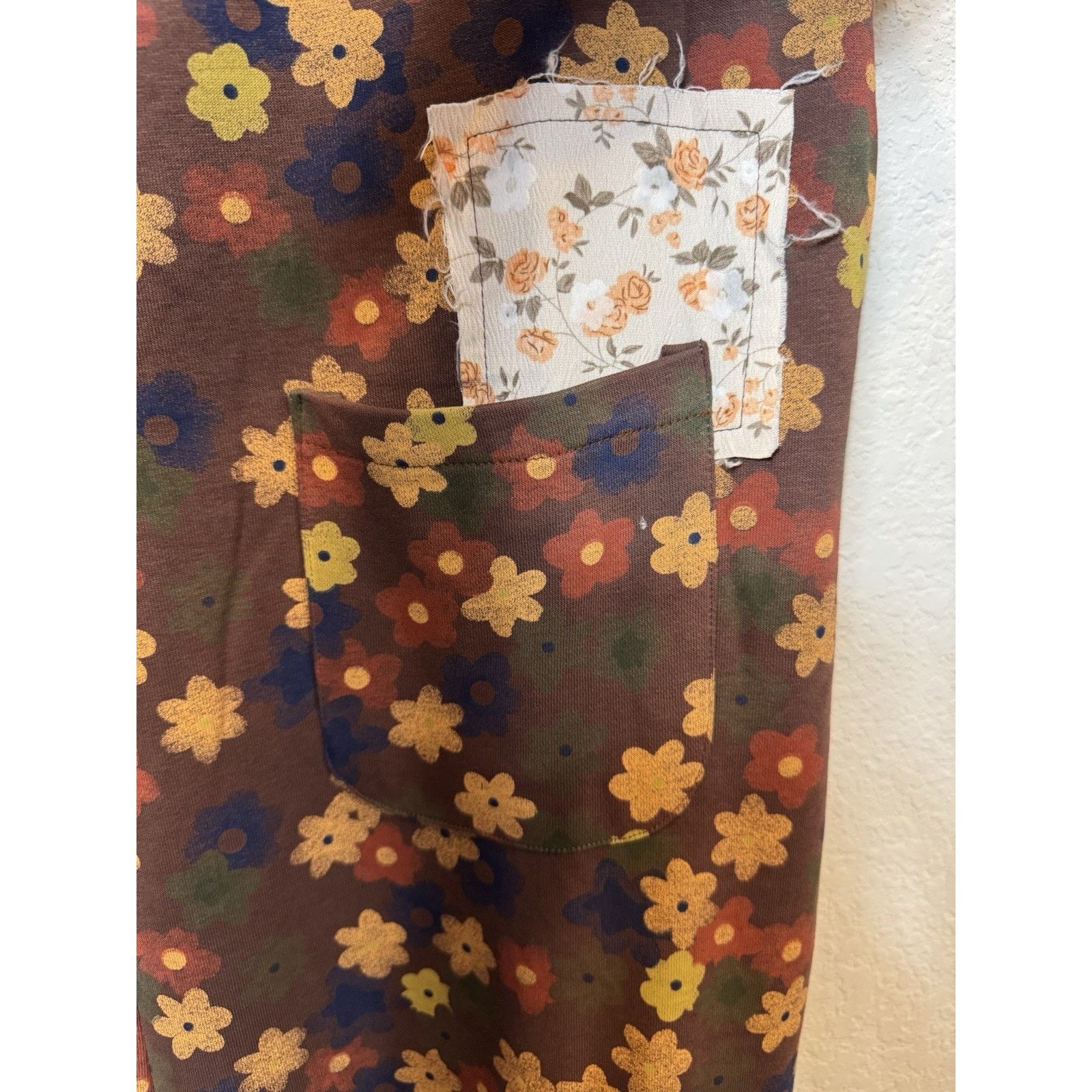 Other POL Floral Print Jumpsuit Boho Patchwork Retro Oversized M Size 32" / US 10 / IT 46 - 11 Thumbnail