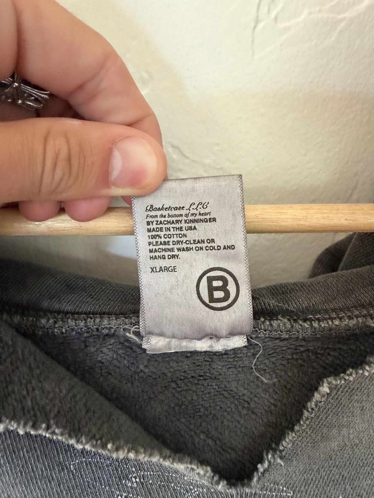 basketcase gallery BASKETCASE ROCK HOODIE Size US XL / EU 56 / 4 - 2 Thumbnail