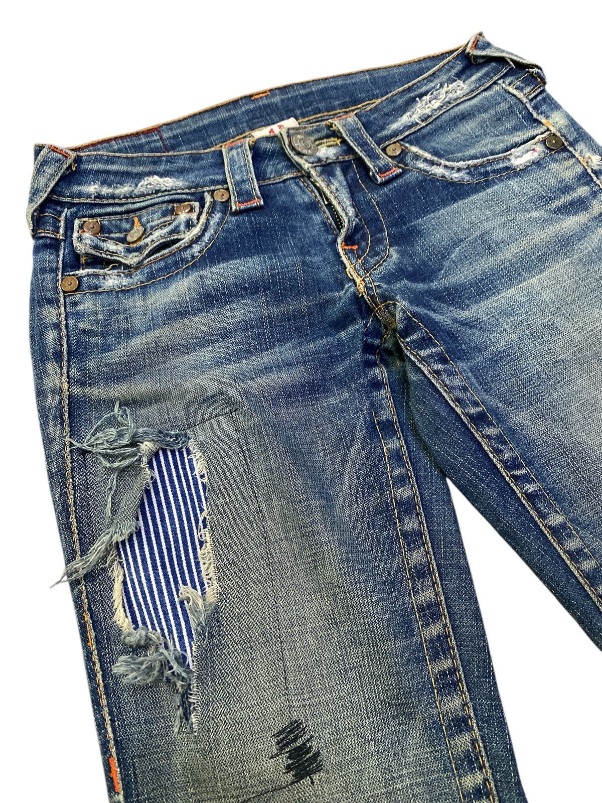 If Six Was Nine × Tornado Mart × True Religion True Religion Flared Denim Size US 27 - 4 Thumbnail