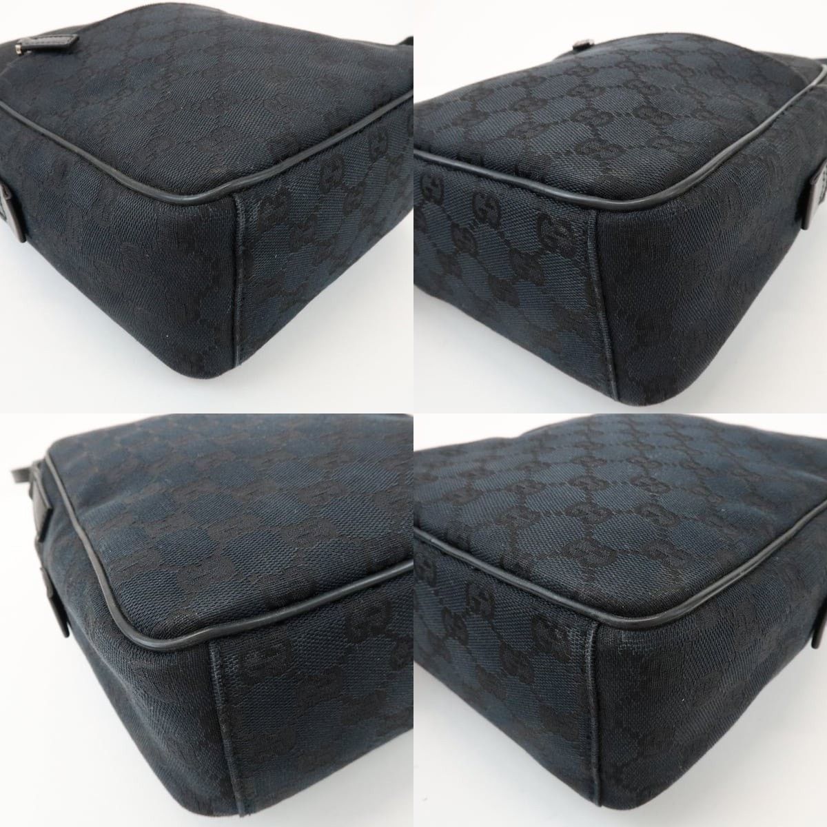 Gucci Gucci GG Supreme Crossbody Bag Black Size ONE SIZE - 5 Thumbnail