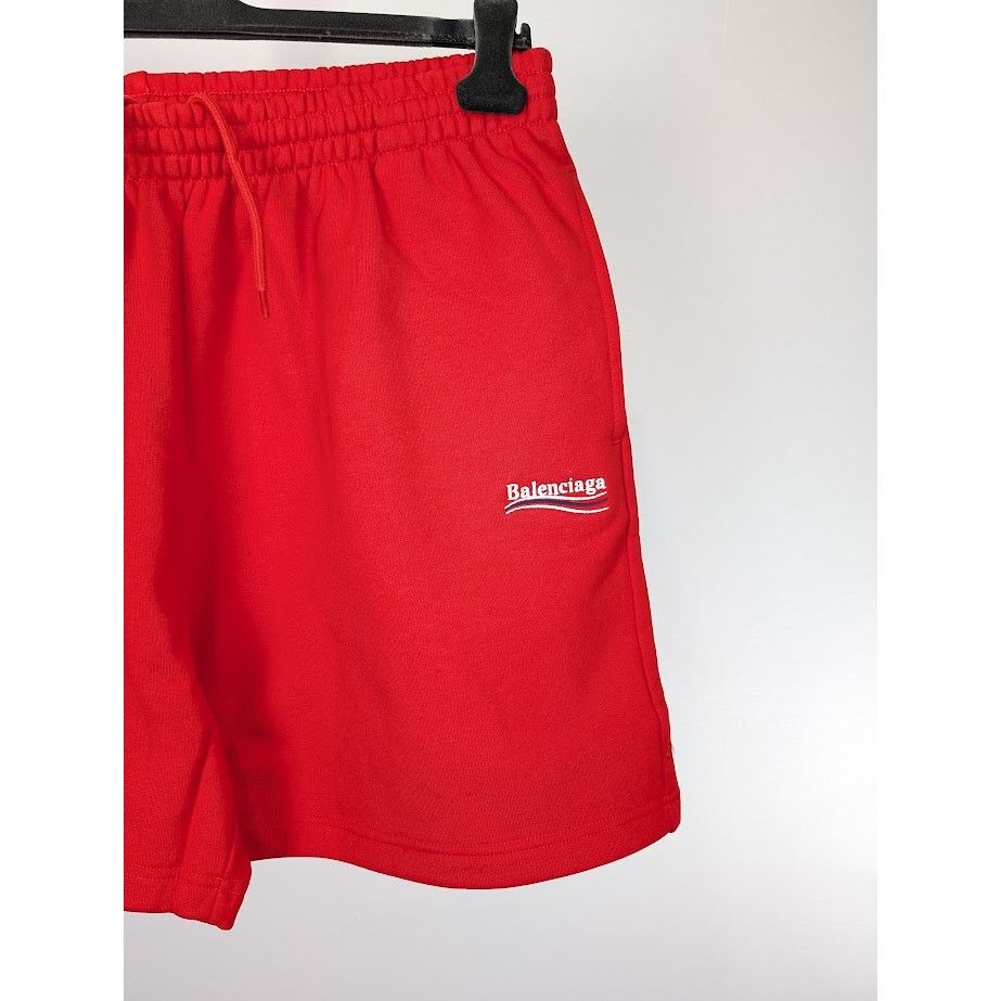 Balenciaga o1rshd1 Short in Red Size US 32 / EU 48 - 6 Thumbnail