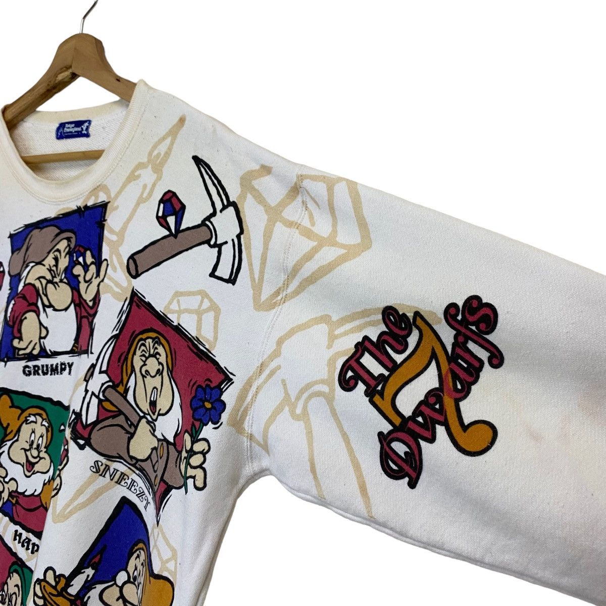 Anime × Cartoon Network × Warner Bros The Dwarfs Big Logo Longsleeve Sweatshirt Size XL Size US XL / EU 56 / 4 - 7 Thumbnail