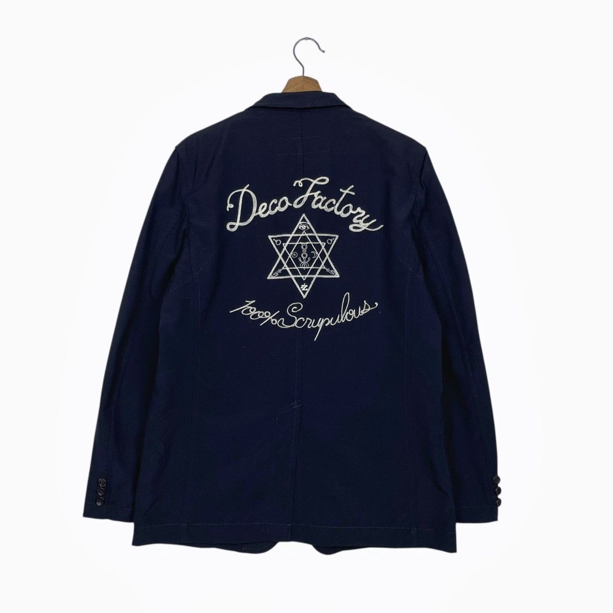 Comme des Garcons Homme Comme Des Garcons Homme Deco Factory Jacket Size US S / EU 44-46 / 1 - 1 Thumbnail