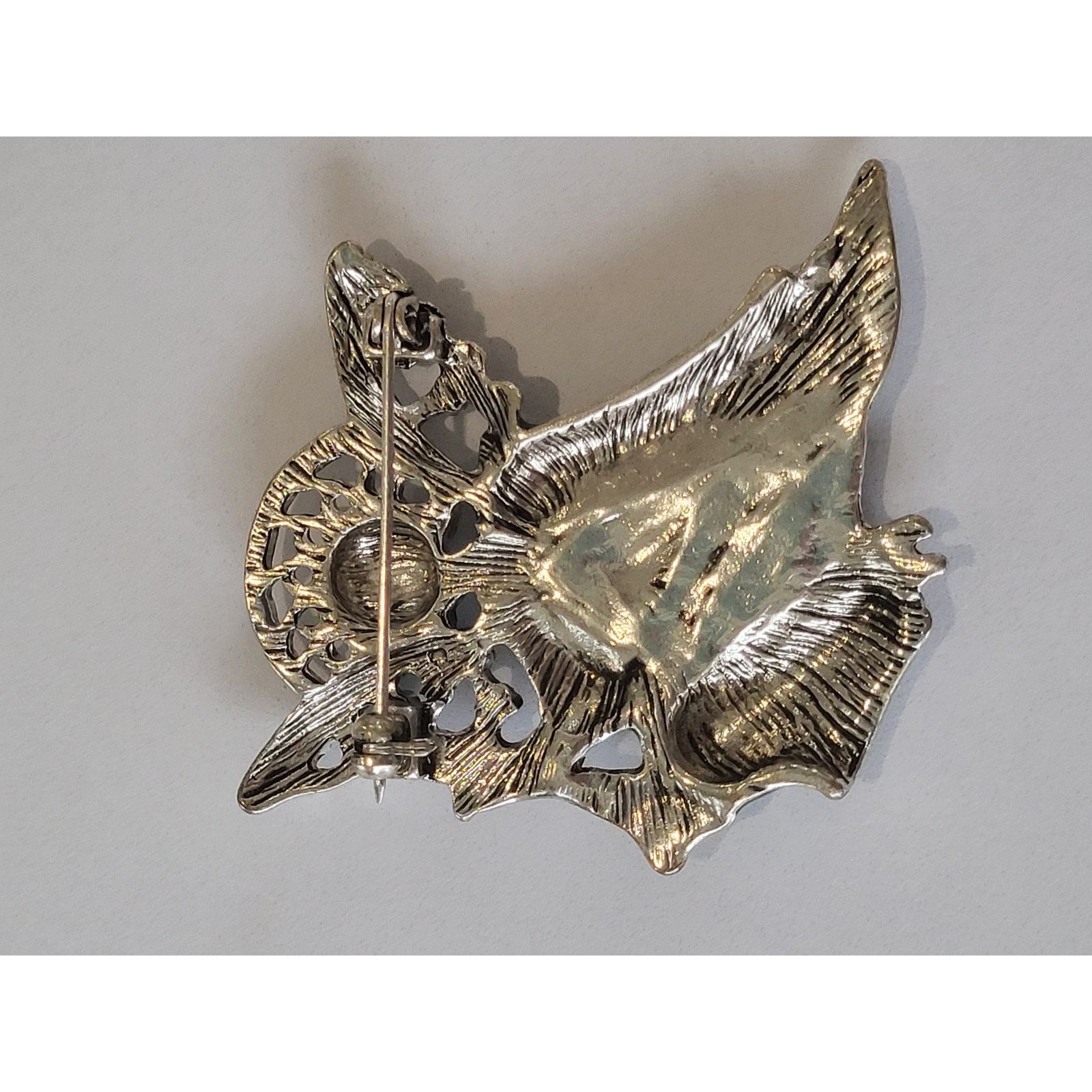 Other Christmas Guardian Angel Brooch Enamel Teal Color Size ONE SIZE - 5 Thumbnail