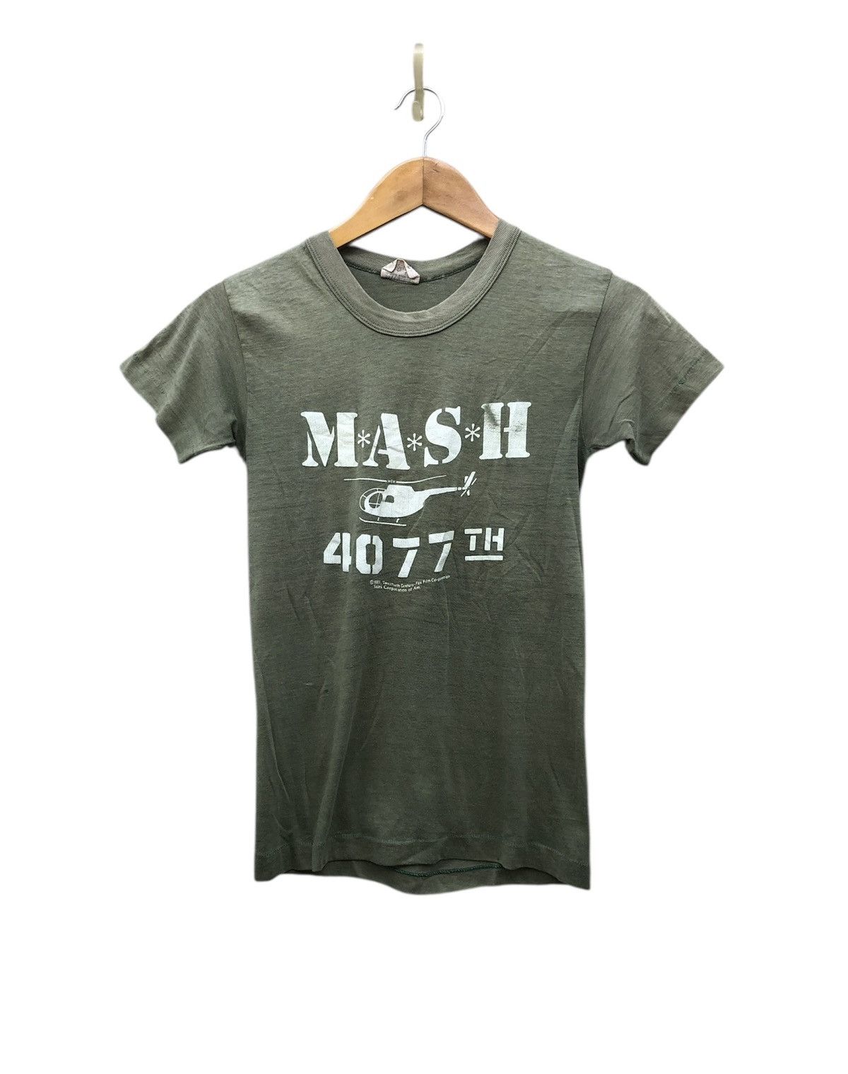 Vintage Vintage Army Movie MASH 4077 Tshirt Size US XS / EU 42 / 0 - 1 Thumbnail