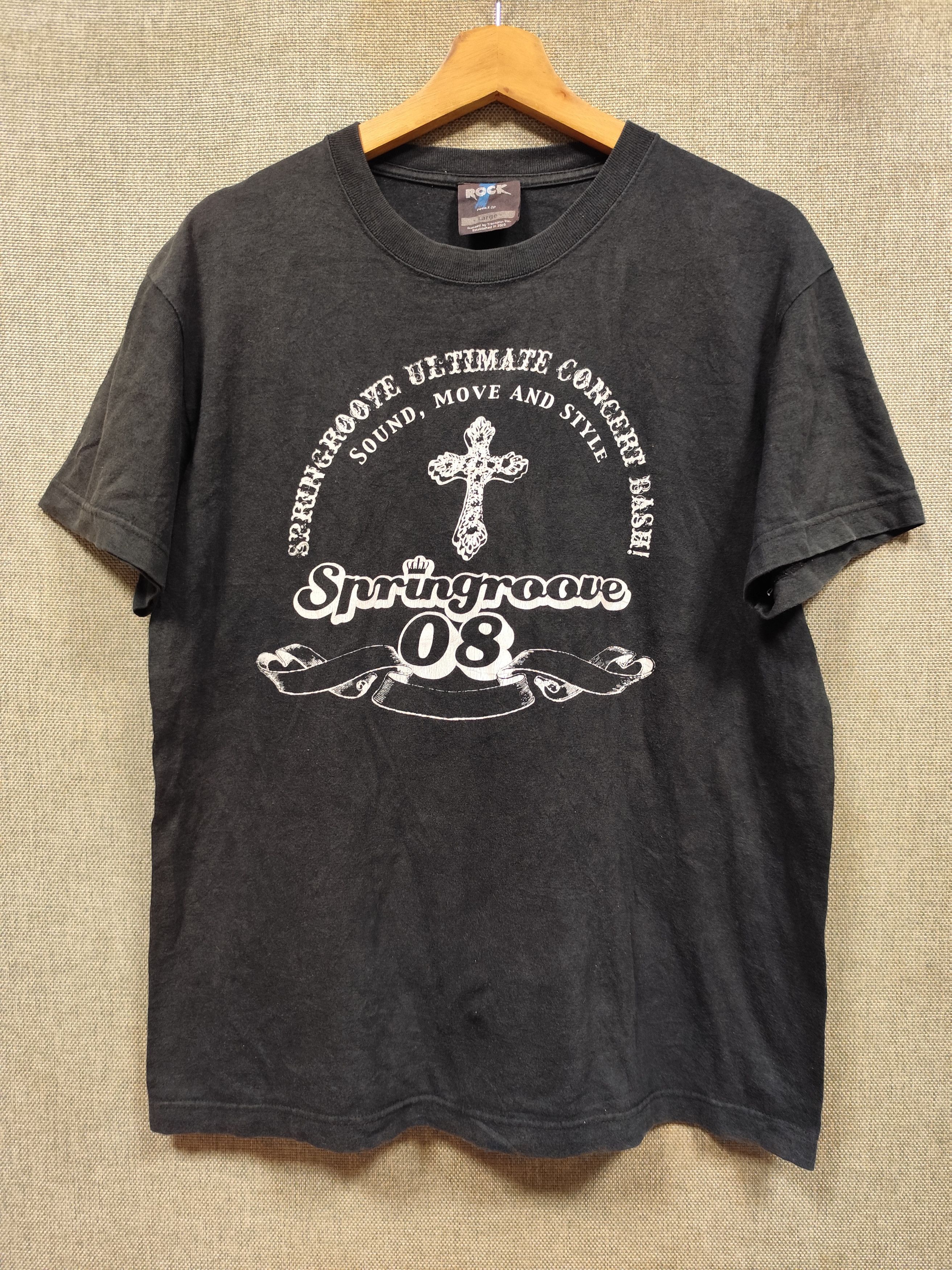 Band Tees × Rap Tees × Vintage vintage tee springroove 08 ultimate concert rihanna,ne-yo Size US M / EU 48-50 / 2 - 2 Thumbnail