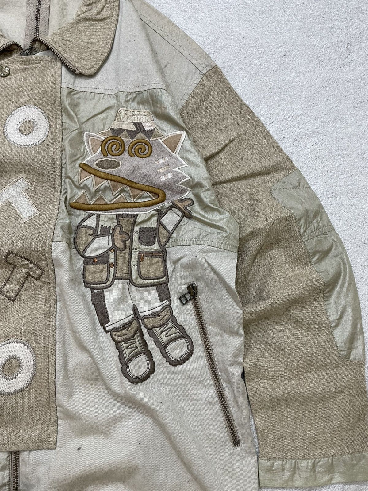 Japanese Brand 2000s Japan Hysteric 90s Archive Patchwork Coat Y2K If6was9 Size US XL / EU 56 / 4 - 3 Thumbnail