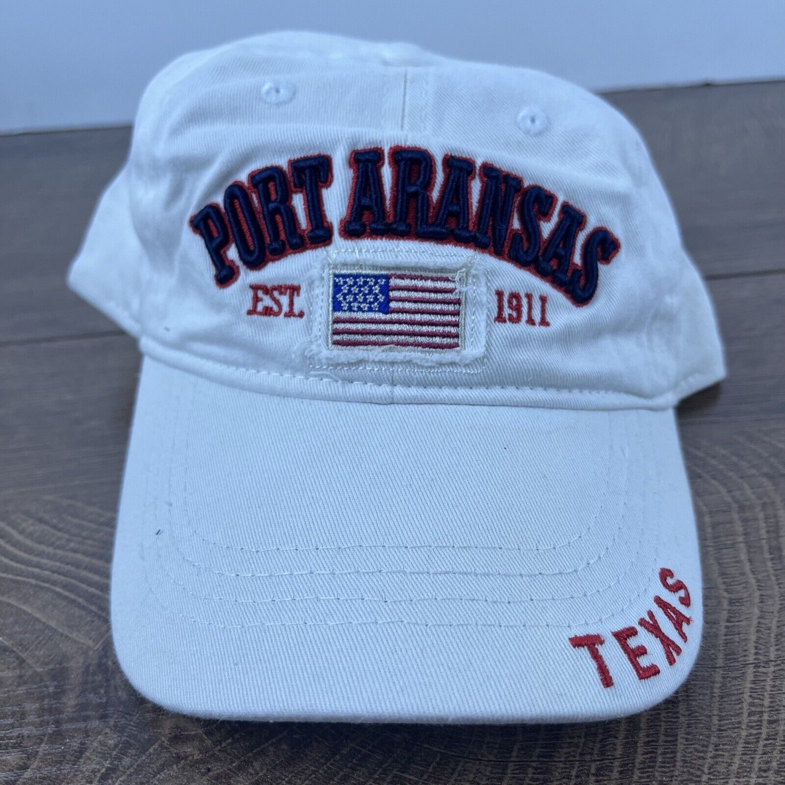 Other Port Aransas Texas Hat White Cap Hat Adjustable Hat White Ad Size ONE SIZE - 1 Thumbnail