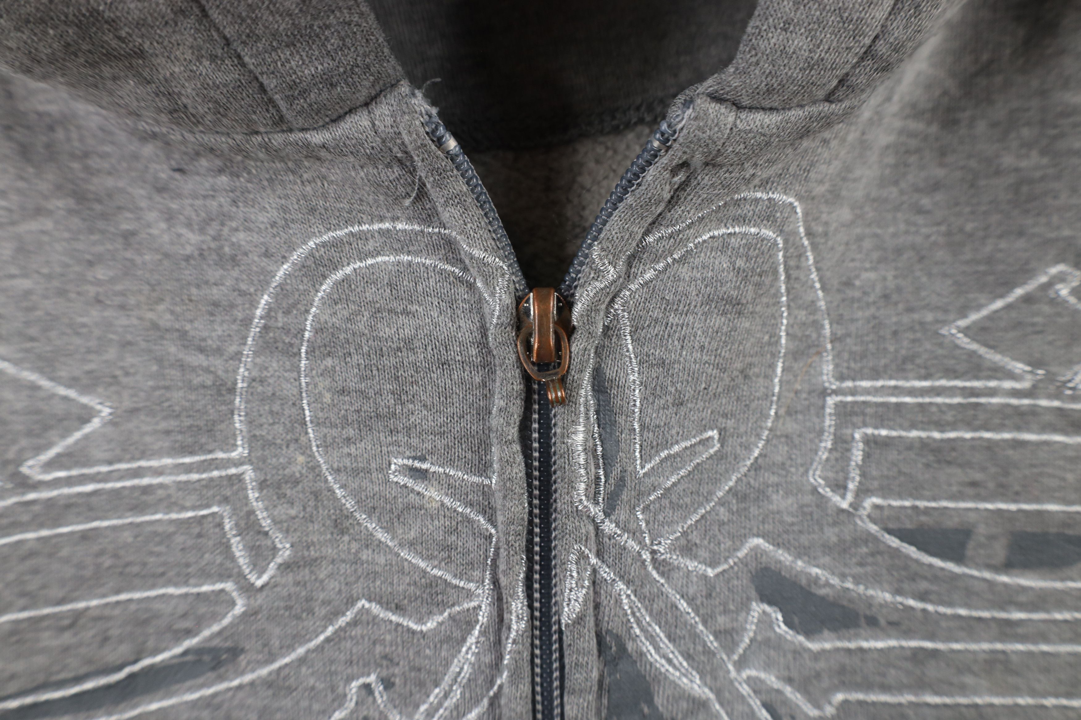 Southpole × Vintage Vintage 90s Y2K Southpole UFC MMA Full Zip Hoodie Gray Size US L / EU 52-54 / 3 - 9 Thumbnail