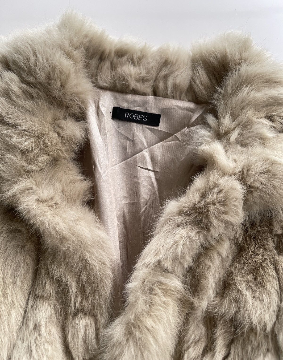 Vintage Vintage Robes Real Rabbit Fur Jacket Size M / US 6-8 / IT 42-44 - 15 Thumbnail