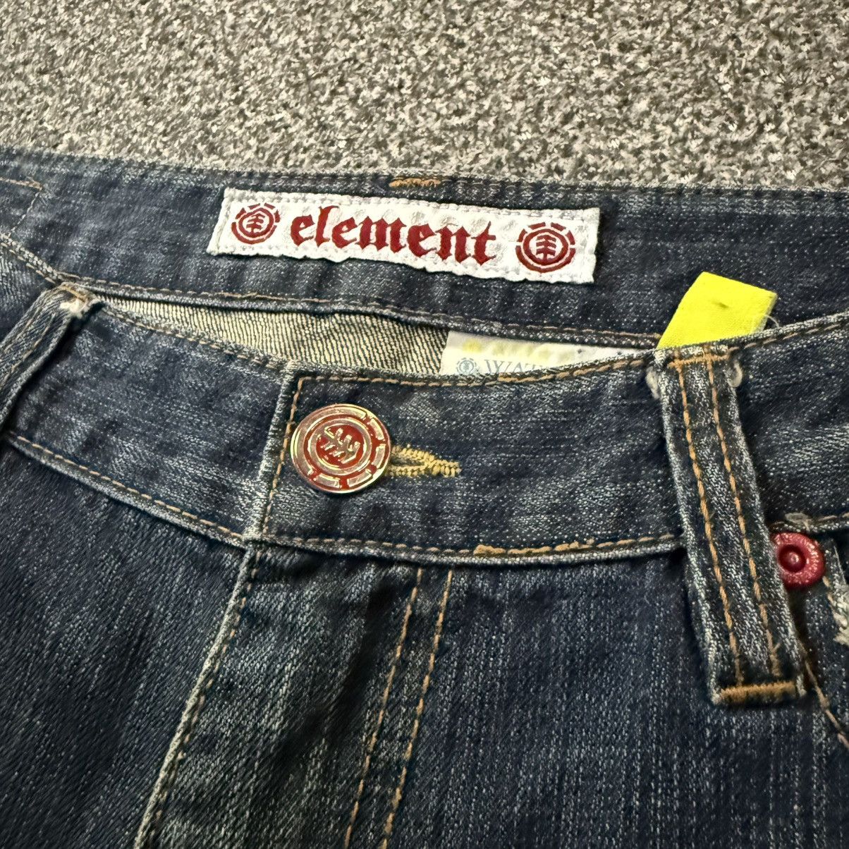 Element 🔥🔥 Y2K Element Skateboarding Crazy Baggy Jean Size US 36 / EU 52 - 12 Thumbnail