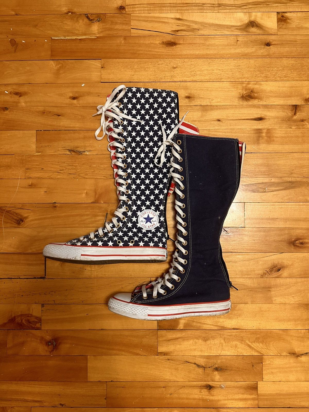 USA knee high converse