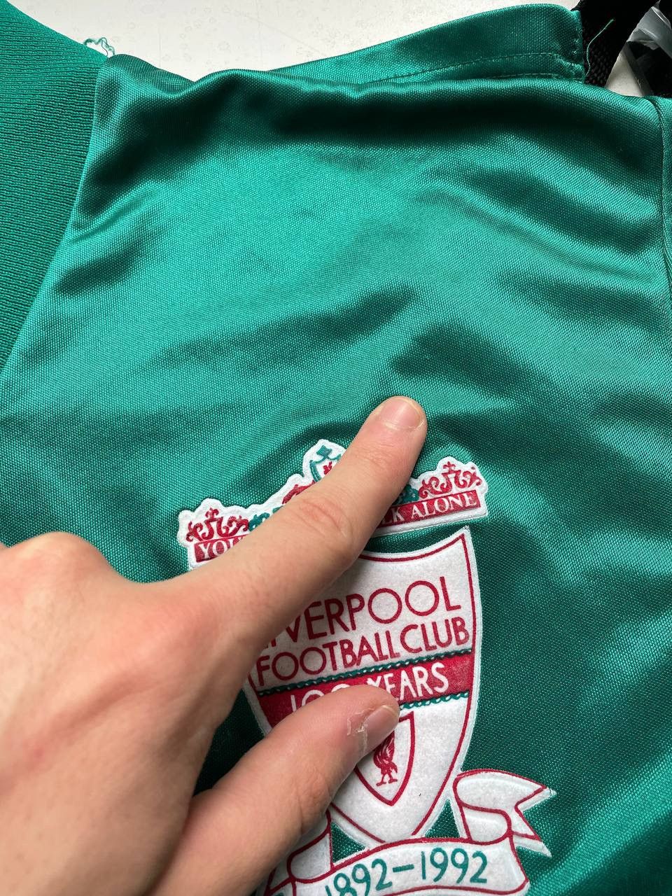 Adidas Vintage Adidas Liverpool 1992 1993 Away Shirt Soccer Jersey Size US M / EU 48-50 / 2 - 12 Thumbnail