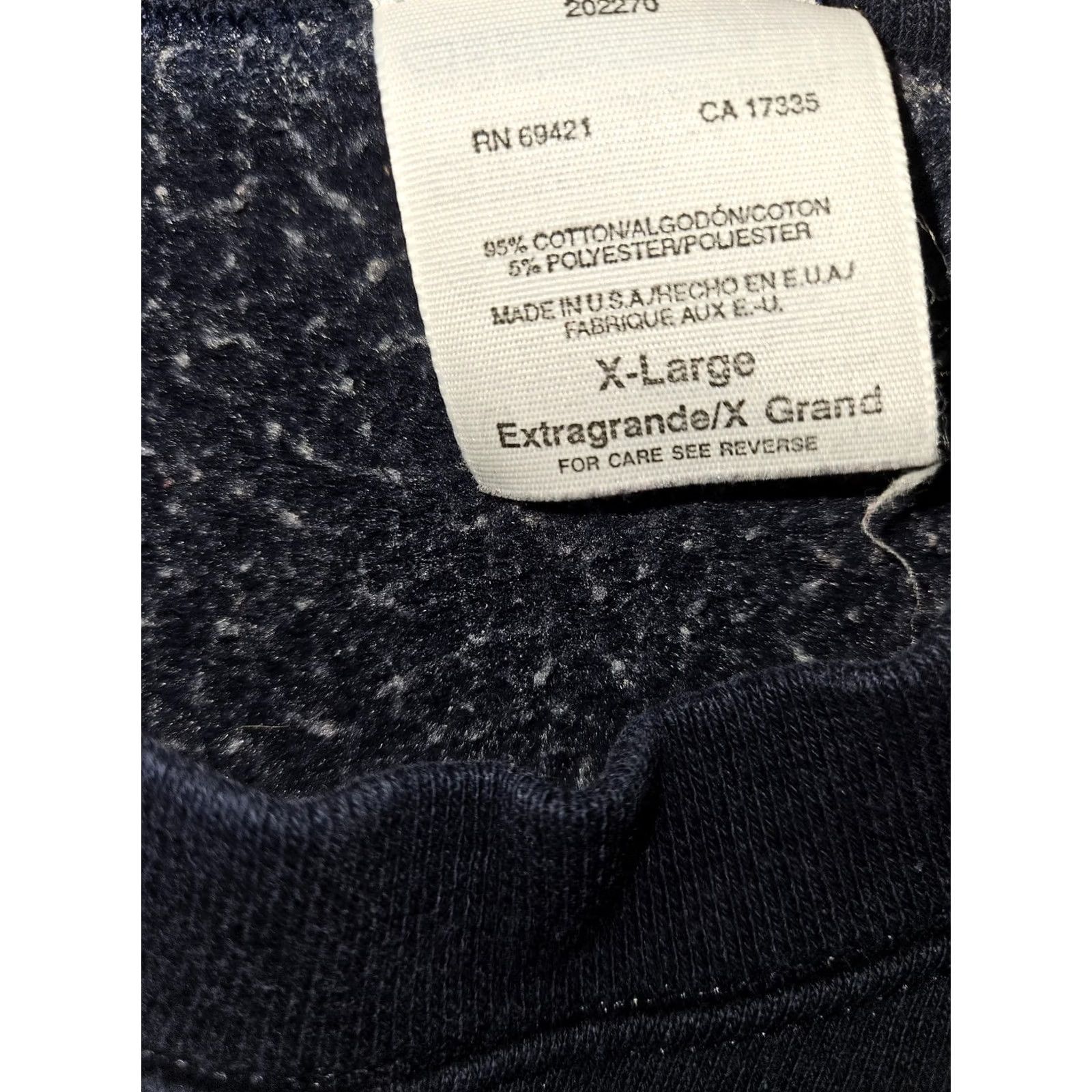 Reebok VINTAGE Reebok Sweatshirt Mens XL Blue Crewneck Pullover Embroidered Made USA Size US XL / EU 56 / 4 - 2 Thumbnail