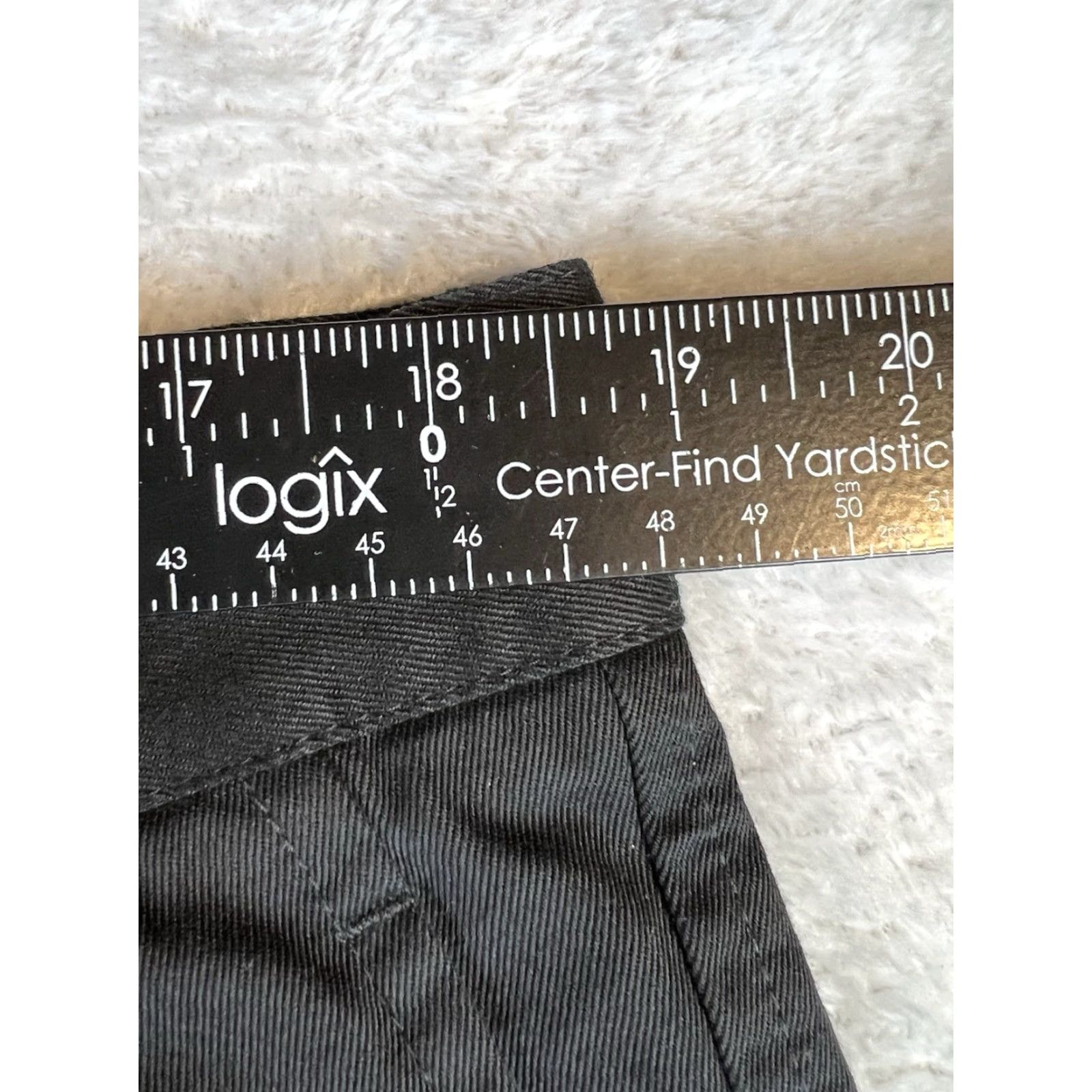 Gap GAP Pants Chino Pleated Black 38x28 Mens NWT 2000’s Front Type: Pleated Regular Fit Khaki College Preppy School Accessories? (Wait) Size US 38 / EU 54 - 5 Thumbnail