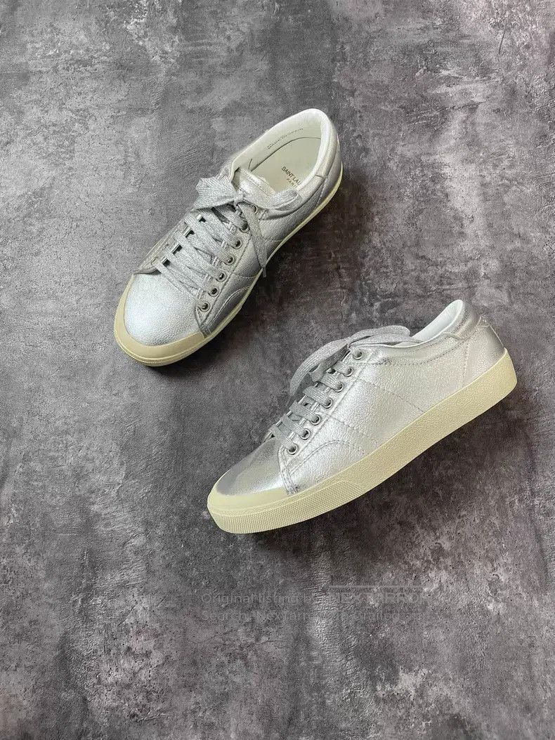 Saint Laurent Paris Saint Laurent Paris Low-top Sneakers Size US 9 / EU 42 - 3 Thumbnail