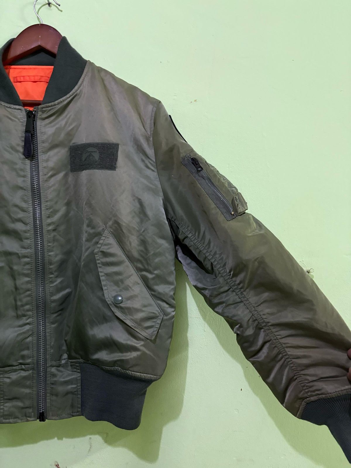Alpha Industries Alpha Industries MA-1 Bomber Jacket Top Gun Design Size US M / EU 48-50 / 2 - 3 Thumbnail