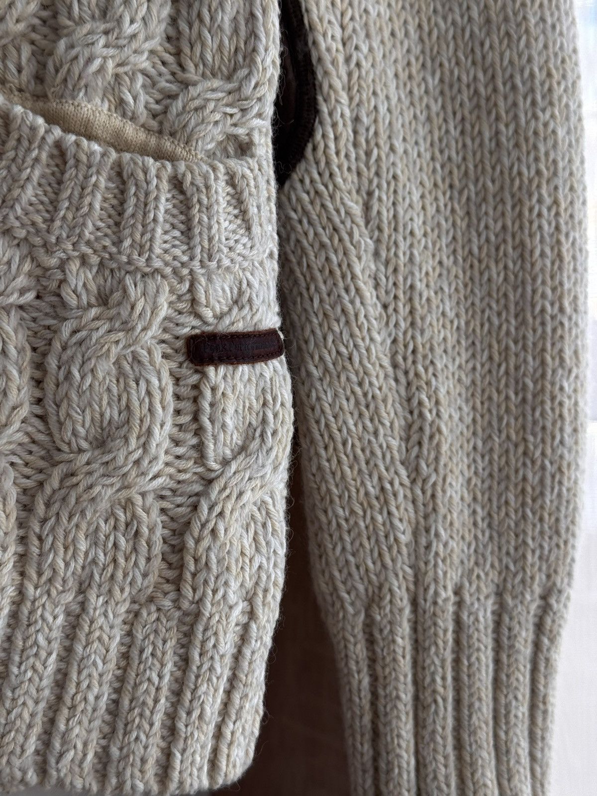 Peak Performance × Vintage Vintage Peak Performance W’ Sweden Wool Cable Knit Cardigan Size XS / US 0-2 / IT 36-38 - 7 Thumbnail