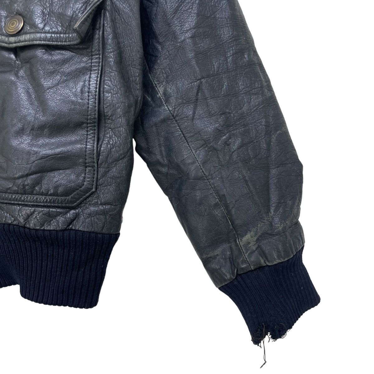 Aviator Nation 💥Vintage Japanese Brand Leather Aviator Military A2 Jacket Size US S / EU 44-46 / 1 - 4 Thumbnail