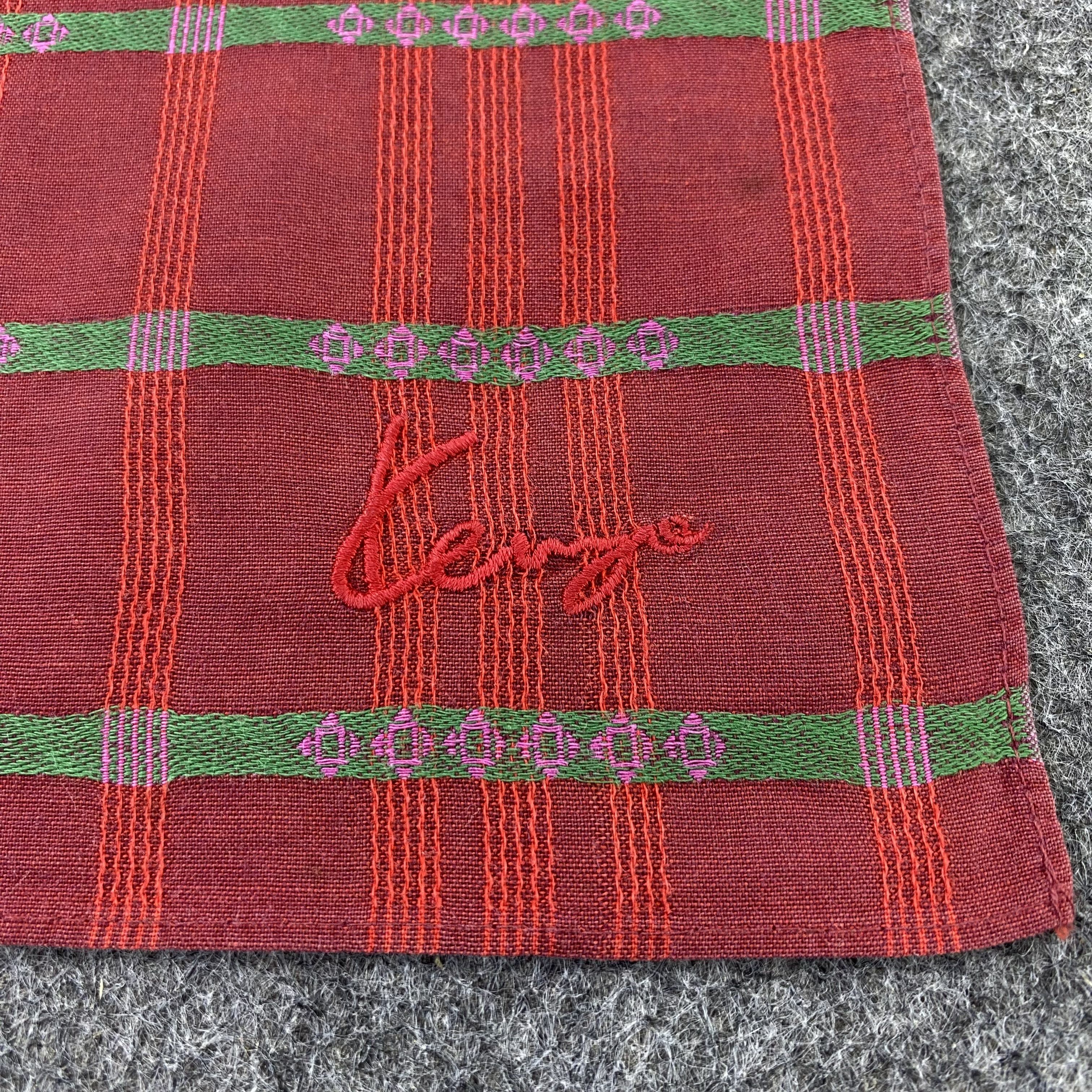 Kenzo Kenzo Handkerchief / Bandana / Neckerchief-B1479 Size ONE SIZE - 7 Thumbnail