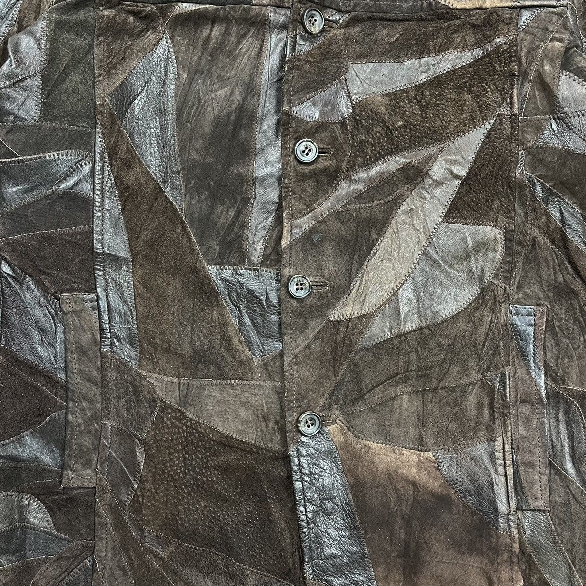 Tornado Mart GRAIL Crazy Tornado Mart japan patchwork leather jacket Size US M / EU 48-50 / 2 - 7 Thumbnail