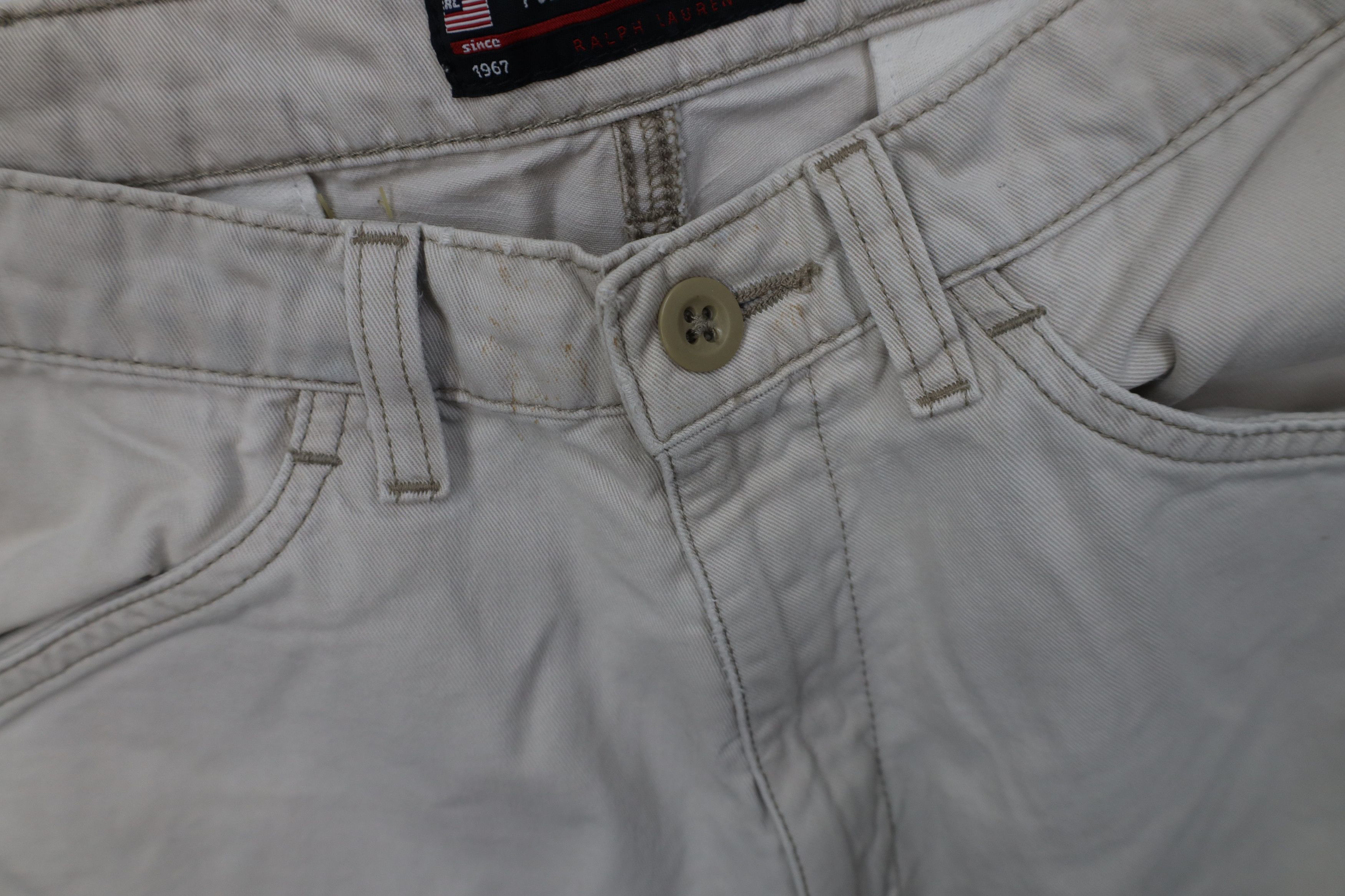 Polo Ralph Lauren Vintage 90s Y2K Ralph Lauren Baggy Bungee Cord Cargo Shorts Size US 30 / EU 46 - 7 Thumbnail