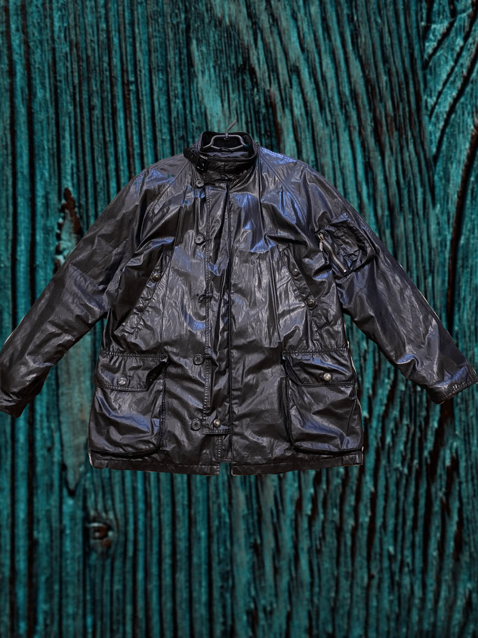 Barbour Y2K Black Jacket Barbour Size L Streetwear Size US L / EU 52-54 / 3 - 1 Thumbnail