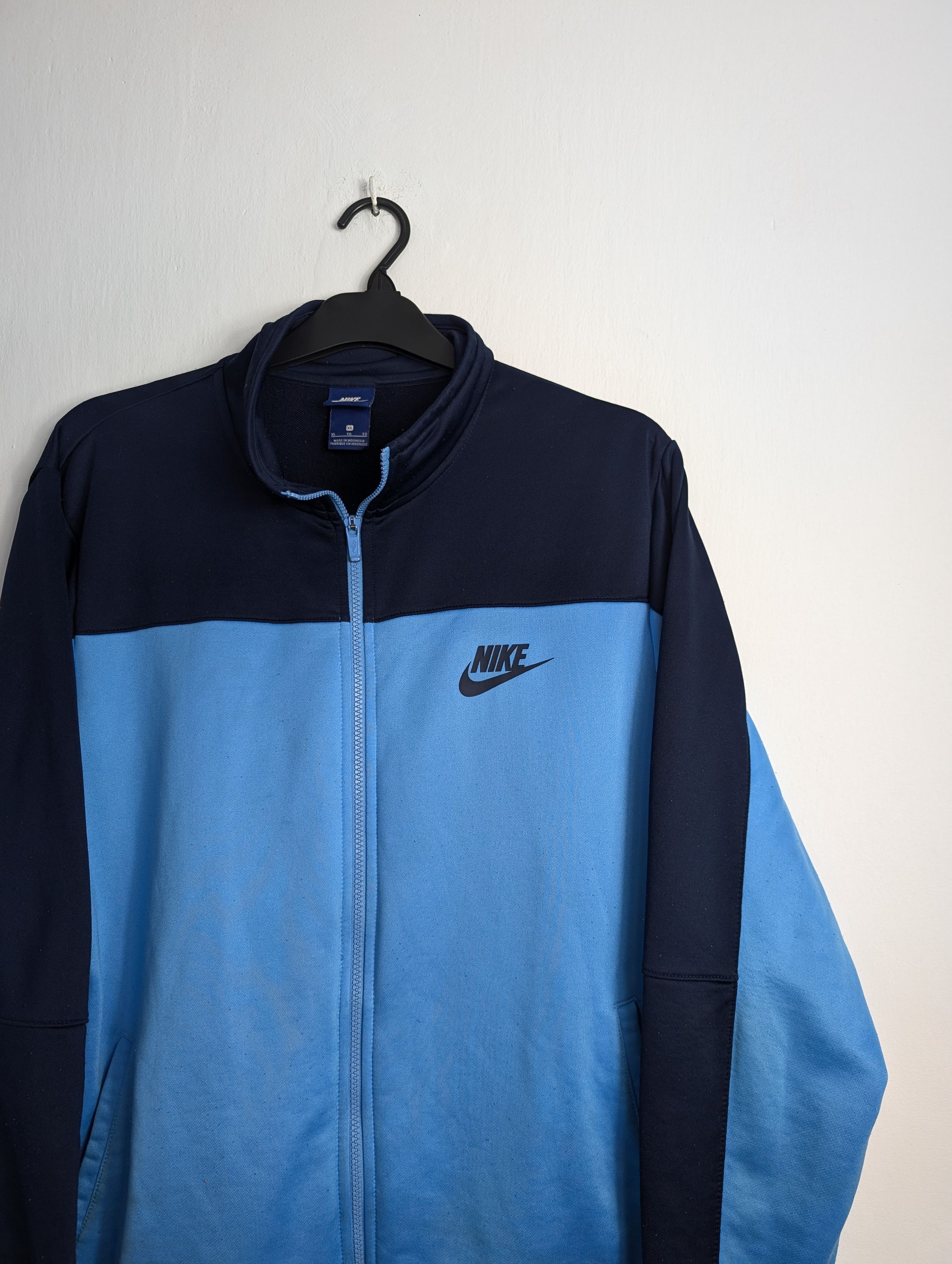 Nike × Vintage Nike Sportswear Track Top Vintage Zip Sweatshirt Y2K Size US XL / EU 56 / 4 - 2 Thumbnail