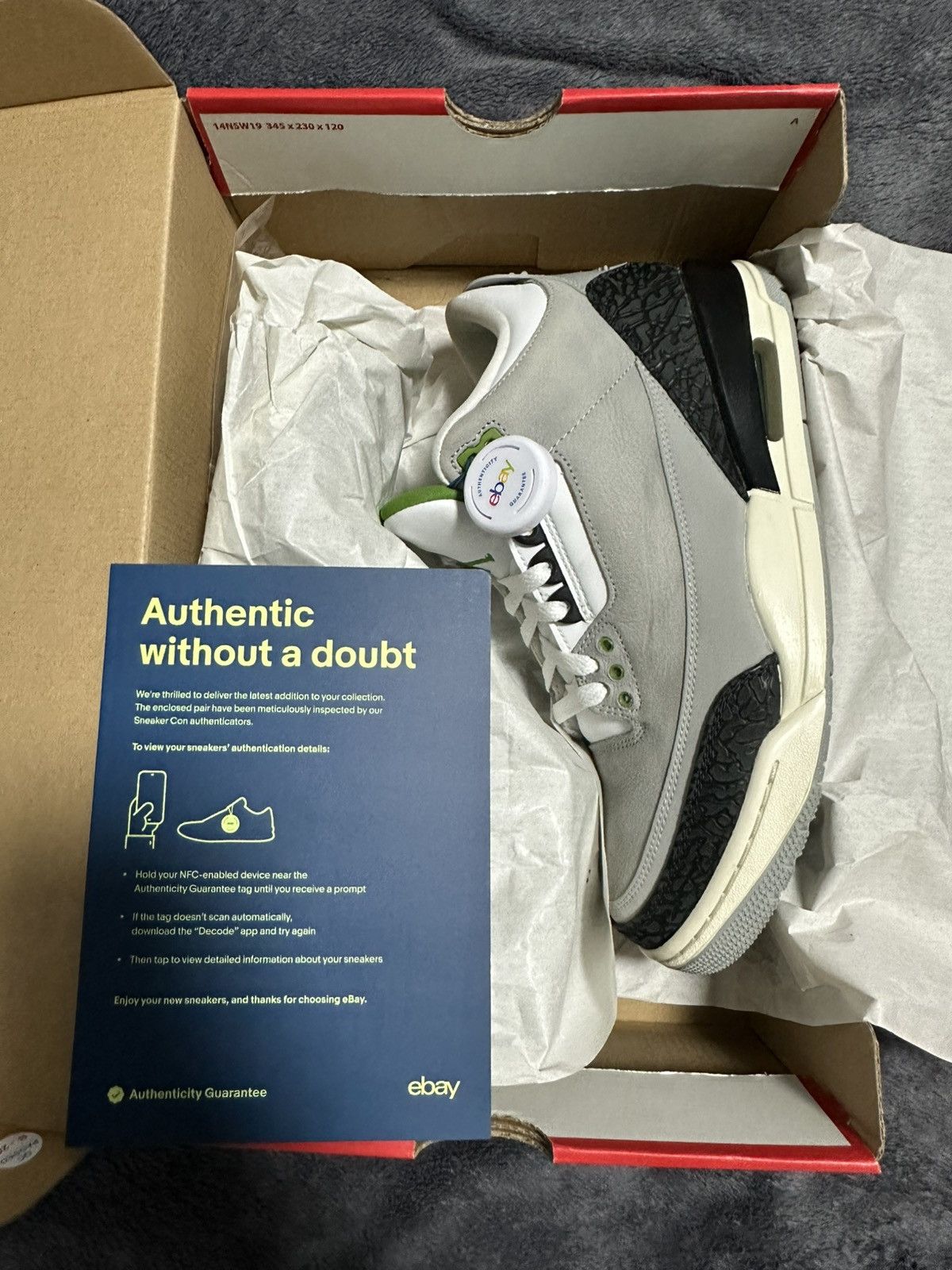 Jordan Brand × Nike ‼️‼️MUST GO‼️‼️Air Jordan 3 Retro Chlorophyll M US8.5 Size US 8.5 / EU 41-42 - 1 Thumbnail