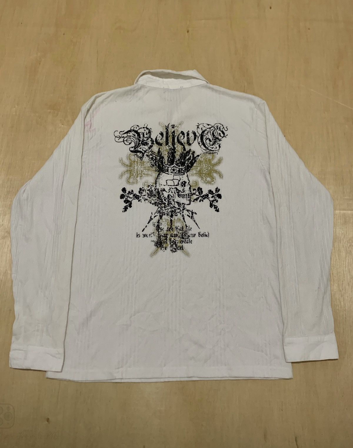 Hysteric Glamour × If Six Was Nine × Japanese Brand Vintage Y2k Believe Black Smac Skull Ifsixwasnine Punk style Size US L / EU 52-54 / 3 - 2 Thumbnail