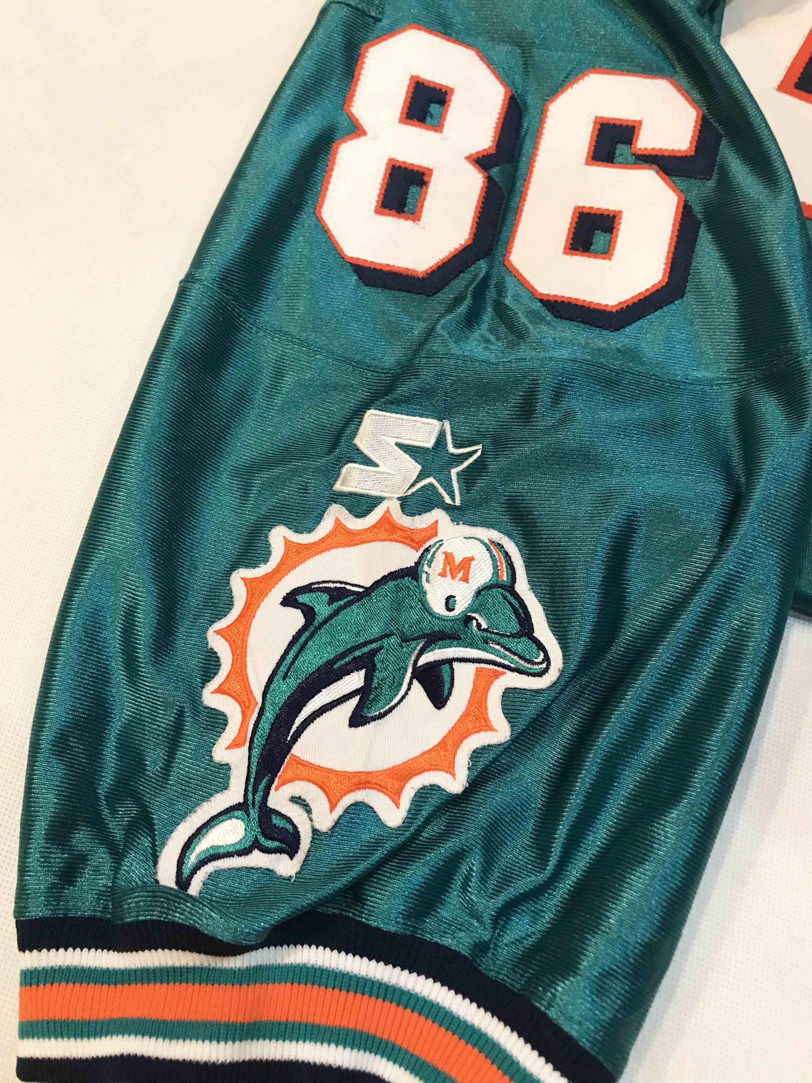 NFL × Starter × Vintage Vintage Starter Pro Line Miami Dolphins BARNETT #86 Jersey Size US M / EU 48-50 / 2 - 8 Thumbnail