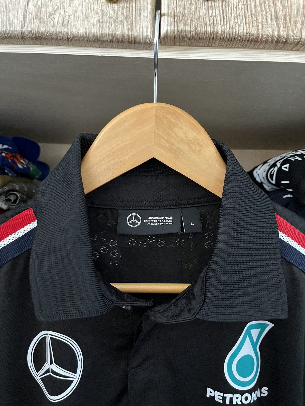Mercedes-Benz F1 Mercedes Benz Petronas AMG Tommy Hilfiger Polo Tee Size US L / EU 52-54 / 3 - 8 Thumbnail