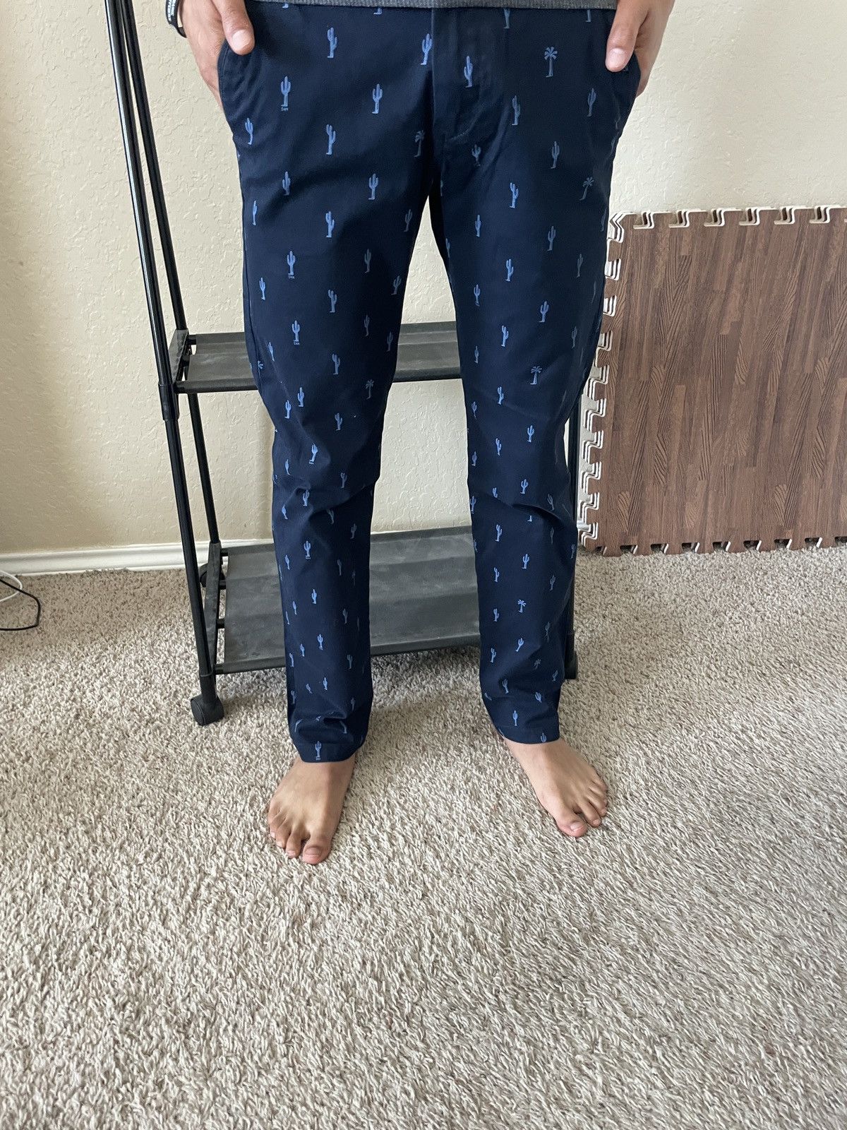 Scotch & Soda Wanderer Cactus & Palms FF trousers Size US 28 / EU 44 - 1 Thumbnail