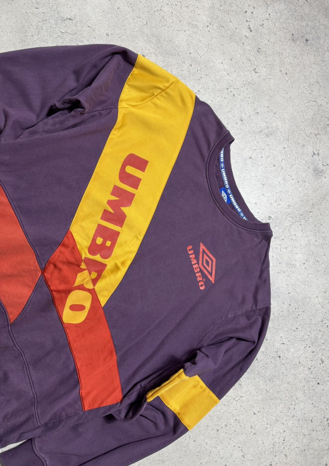 Umbro Umbro Big Logo Vintage 90’s Sweatshirt Size US XXL / EU 58 / 5 - 5 Thumbnail
