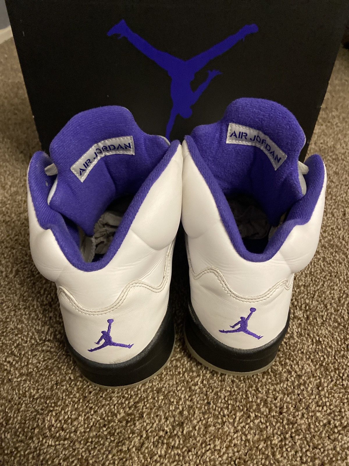 Jordan Brand × Nike Jordan 5 concord size 9.5 Size US 9.5 / EU 42-43 - 2 Thumbnail