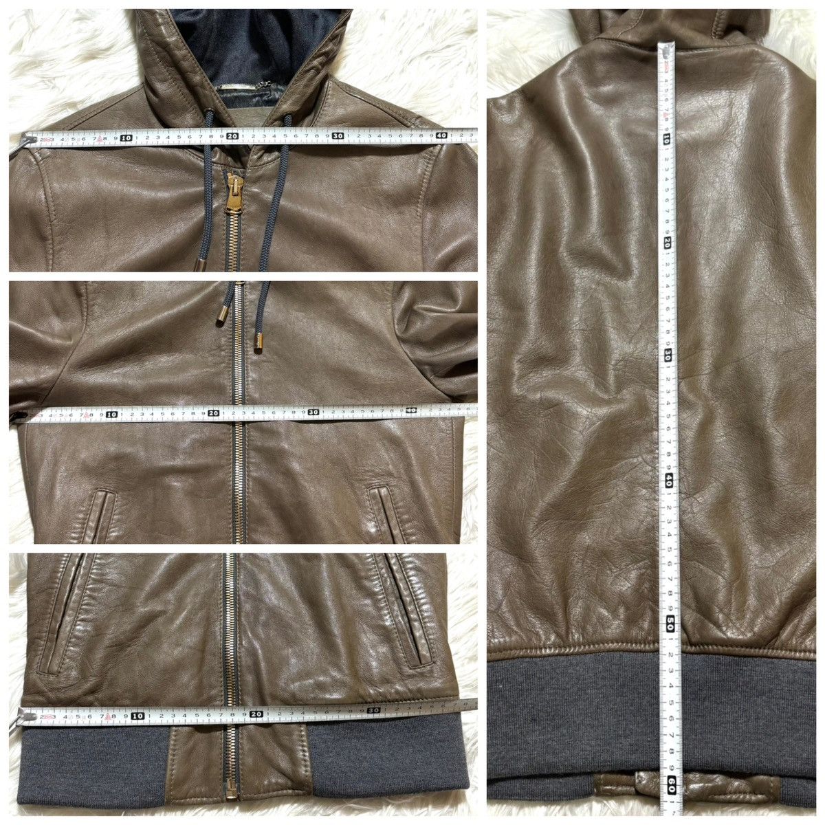 Dolce & Gabbana recent model Dolce & Gabbana hooded ZIP UP leather jacket Size US S / EU 44-46 / 1 - 23 Thumbnail