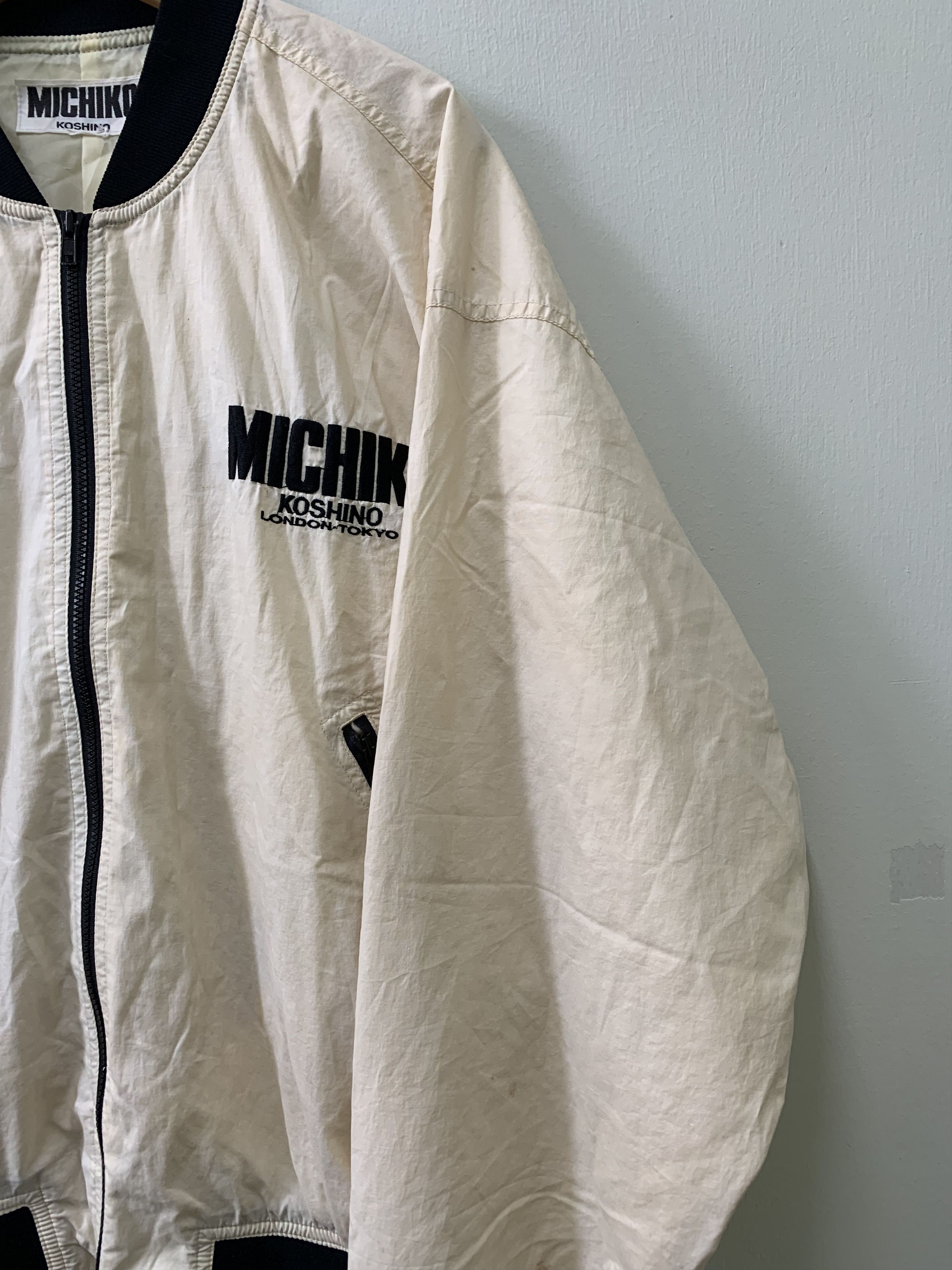 Michiko Koshino London Vintage 80-90s MICHIKO KOSHINO Jacket C222N15 Size US M / EU 48-50 / 2 - 4 Thumbnail