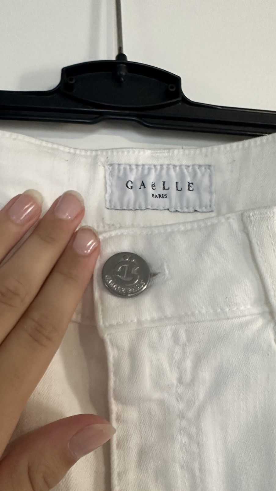 Gaelle Paris SKINNY JEANS - GAELLE PARIS Size 30" / US 8 / IT 44 - 3 Thumbnail