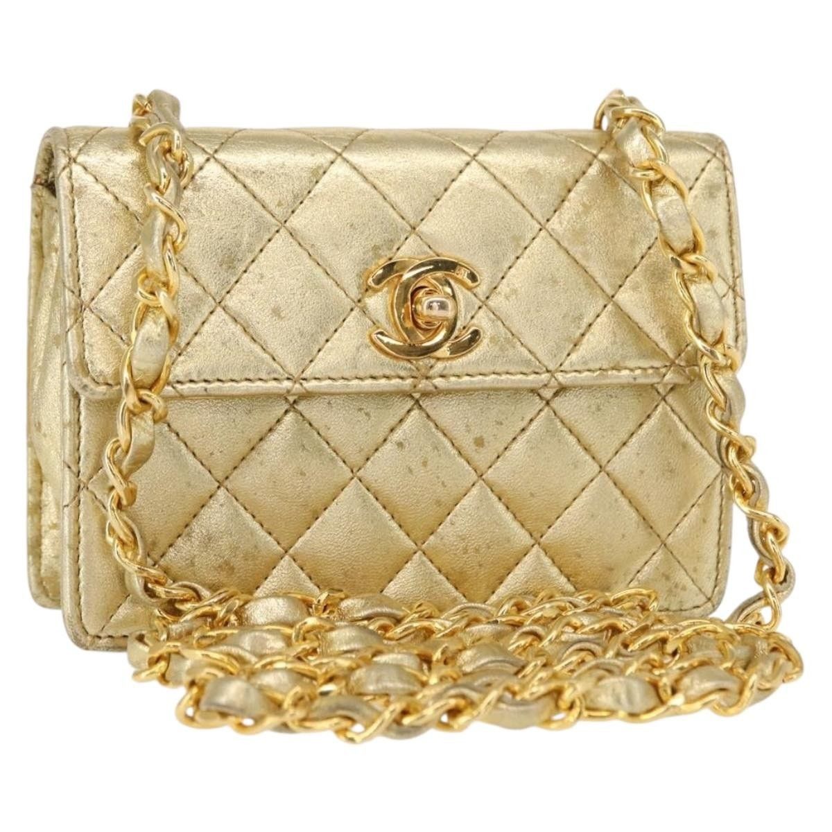 Chanel Chanel Mini Matelasse Chain Shoulder Bag Size ONE SIZE - 1 Thumbnail